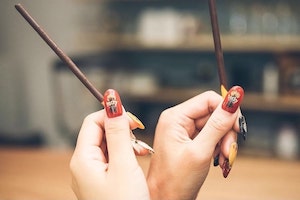 Pocky様コラボアート|A.I.W /nail